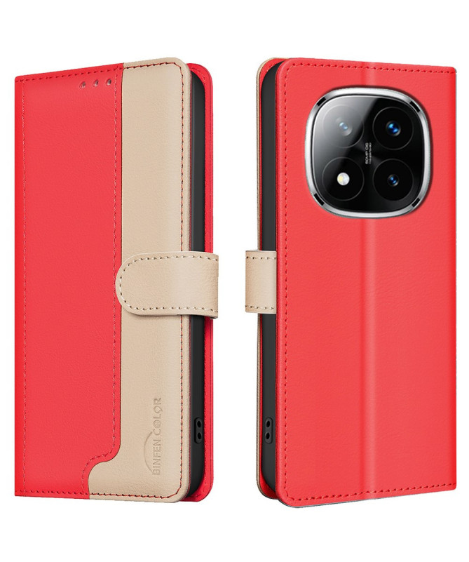 SOPHIE | Housse Xiaomi Redmi Note 14 Pro 4G Bicolore Portefeuille