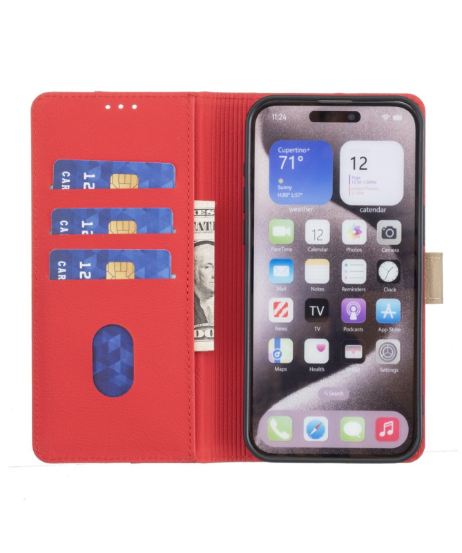 SOPHIE | Housse Xiaomi Redmi Note 14 Pro 4G Bicolore Portefeuille
