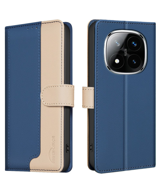 SOPHIE | Housse Xiaomi Redmi Note 14 Pro 4G Bicolore Portefeuille