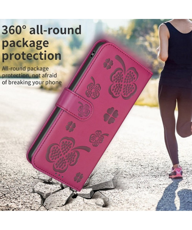 Clover | Housse Trèfle Gravé Xiaomi Redmi Note 14 Pro 4G