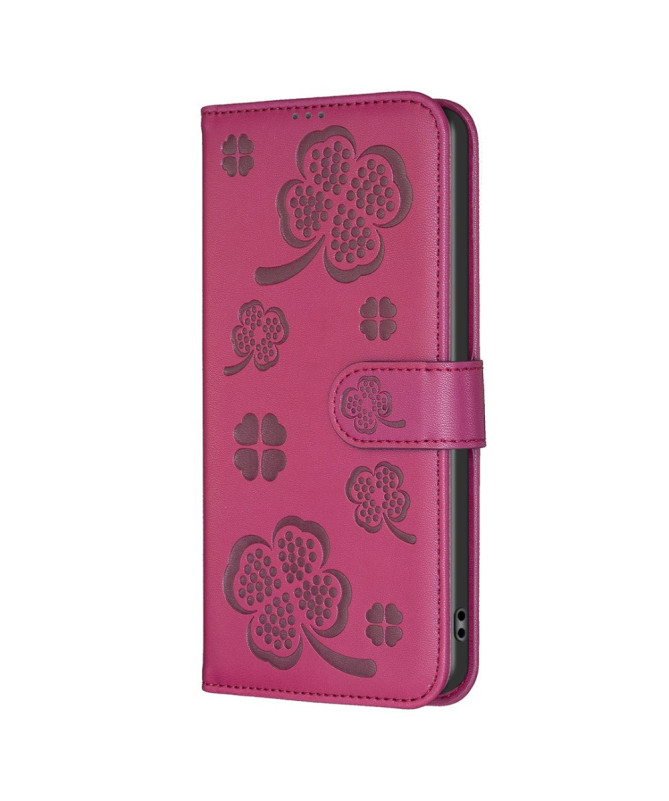 Clover | Housse Trèfle Gravé Xiaomi Redmi Note 14 Pro 4G