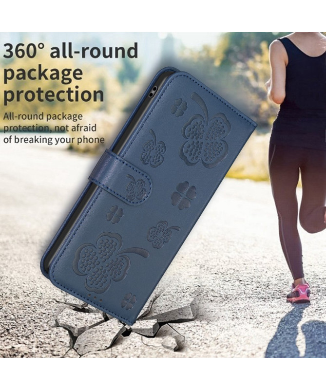 Clover | Housse Trèfle Gravé Xiaomi Redmi Note 14 Pro 4G