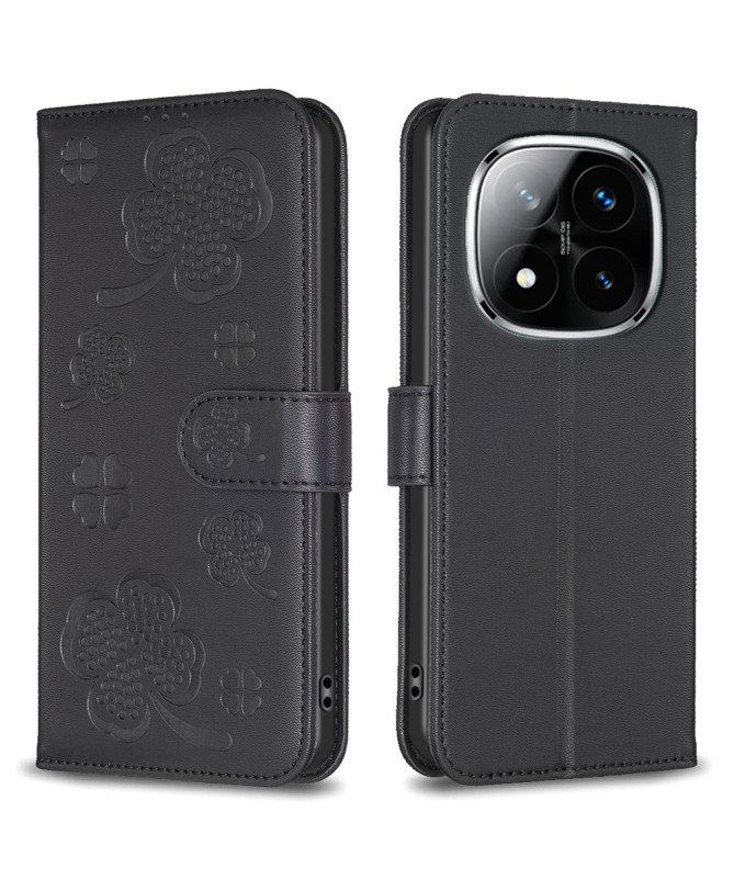 Clover | Housse Trèfle Gravé Xiaomi Redmi Note 14 Pro 4G