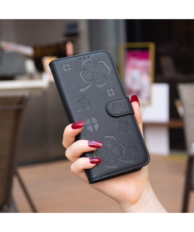 Clover | Housse Trèfle Gravé Xiaomi Redmi Note 14 Pro 4G