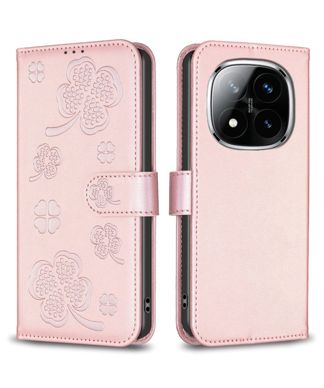 Clover | Housse Trèfle Gravé Xiaomi Redmi Note 14 Pro 4G