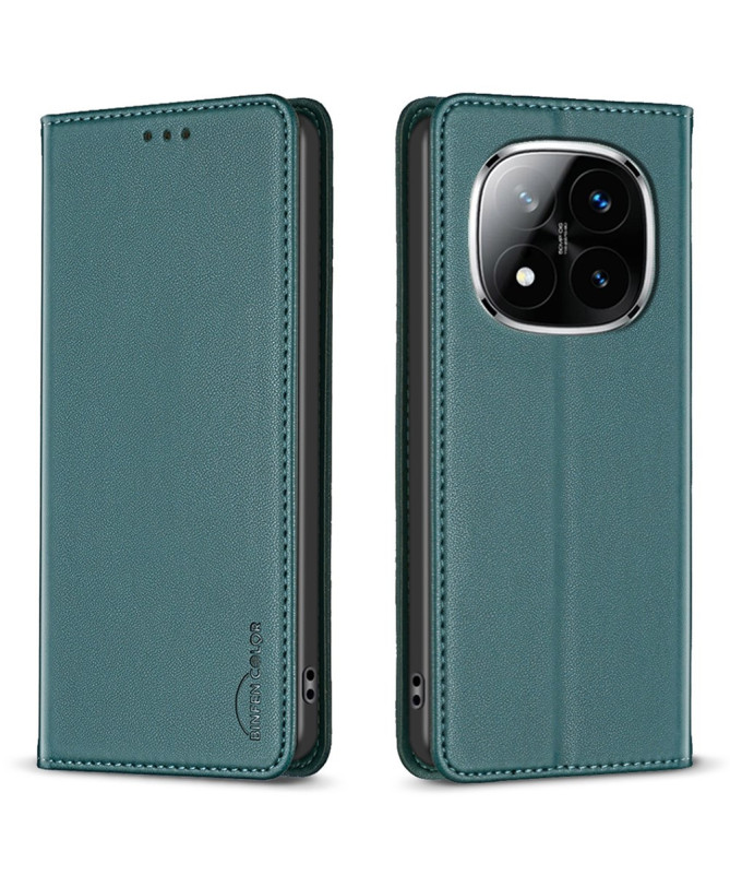 Flip cover Xiaomi Redmi Note 14 Pro 4G porte-cartes BF18