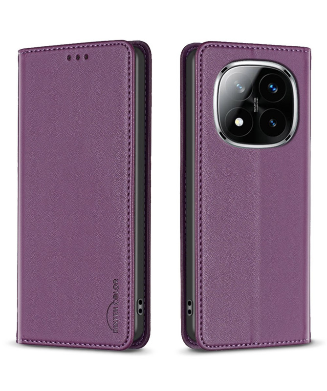 Flip cover Xiaomi Redmi Note 14 Pro 4G porte-cartes BF18