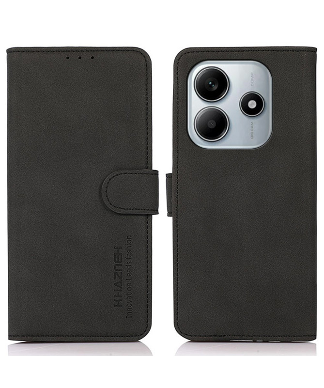 Housse Xiaomi Redmi Note 14 4G en Simili Cuir avec Porte-Cartes