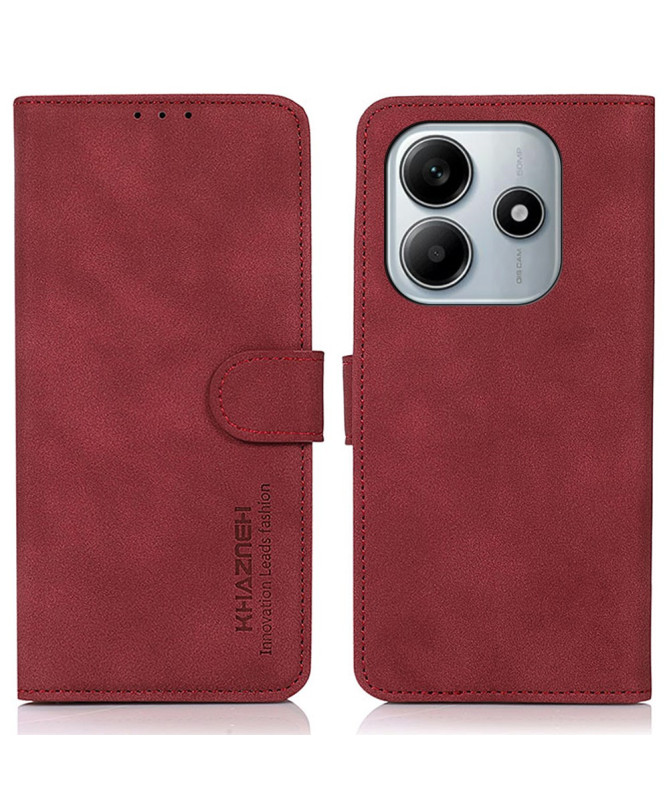 Housse Xiaomi Redmi Note 14 4G en Simili Cuir avec Porte-Cartes