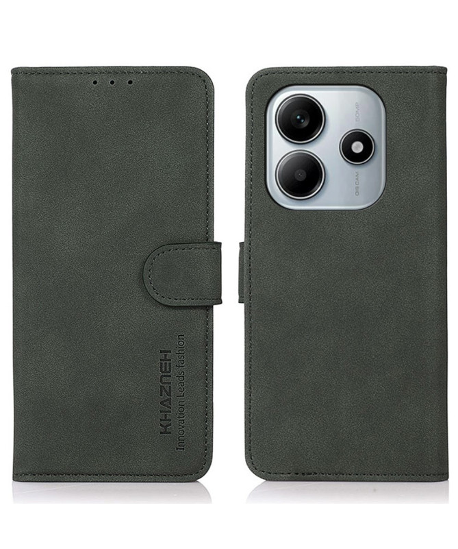 Housse Xiaomi Redmi Note 14 4G en Simili Cuir avec Porte-Cartes