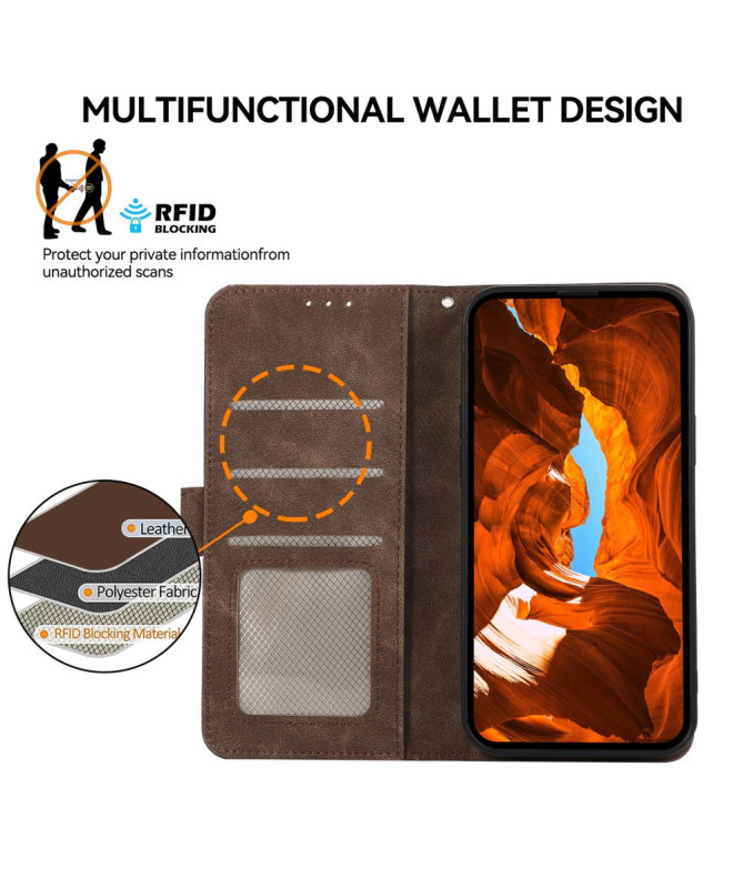 Velvet | Housse Xiaomi Redmi Note 14 4G RFID Bicolore