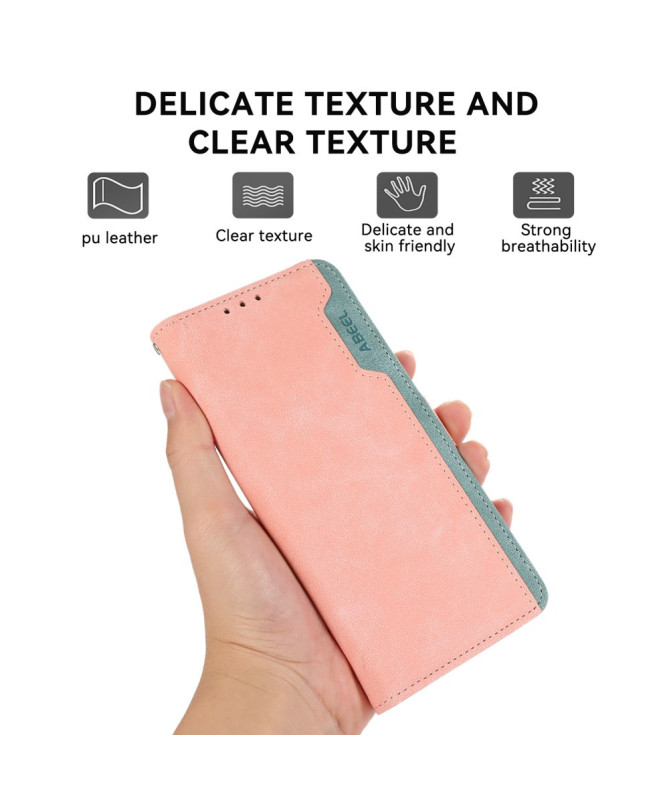 Velvet | Housse Xiaomi Redmi Note 14 4G RFID Bicolore