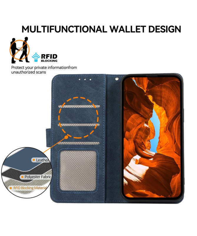 Velvet | Housse Xiaomi Redmi Note 14 4G RFID Bicolore