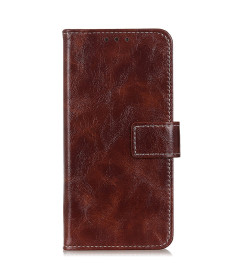 Housse Xiaomi Redmi Note 14 4G effet cuir luxueux coutures