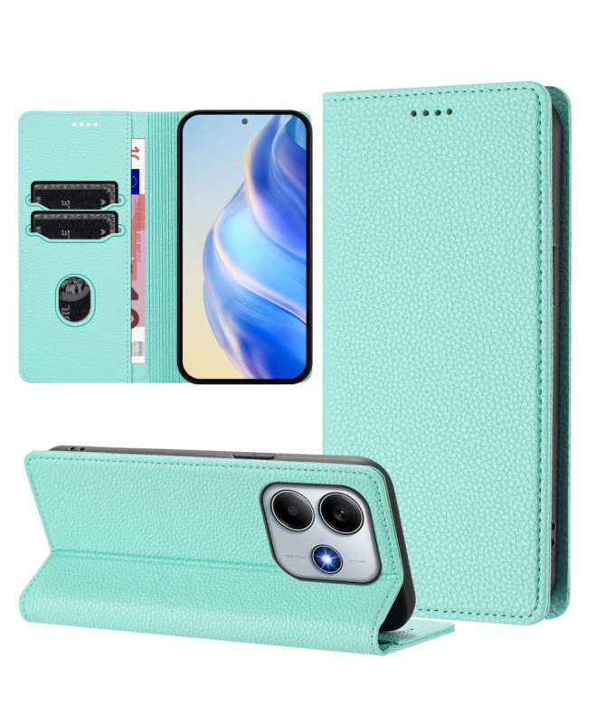 Housse Xiaomi Redmi Note 14 4G Flip Cover Texture Grainée
