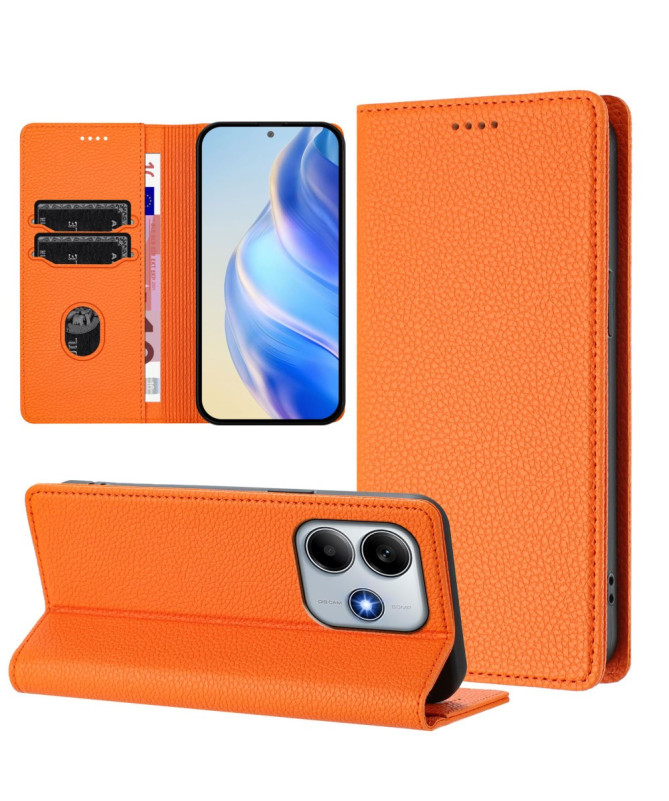 Housse Xiaomi Redmi Note 14 4G Flip Cover Texture Grainée