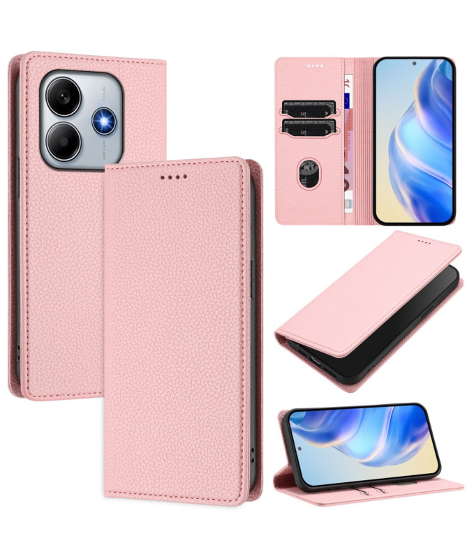 Housse Xiaomi Redmi Note 14 4G Flip Cover Texture Grainée