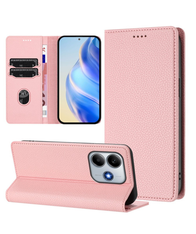 Housse Xiaomi Redmi Note 14 4G Flip Cover Texture Grainée