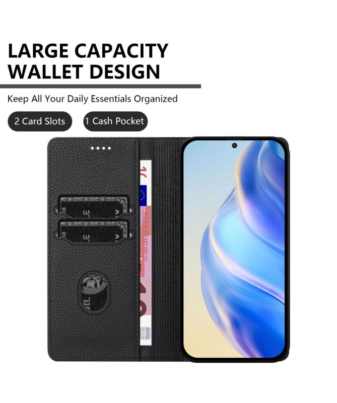 Housse Xiaomi Redmi Note 14 4G Flip Cover Texture Grainée