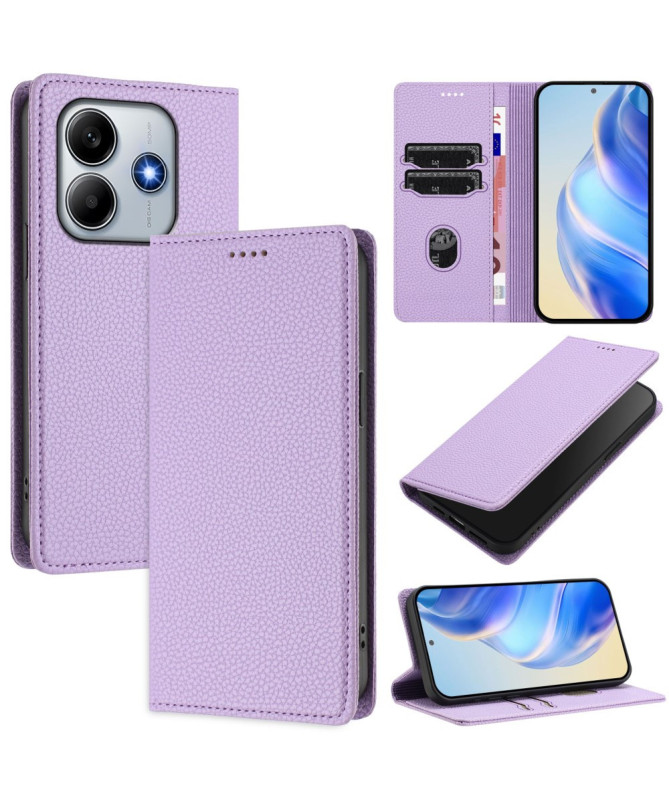 Housse Xiaomi Redmi Note 14 4G Flip Cover Texture Grainée