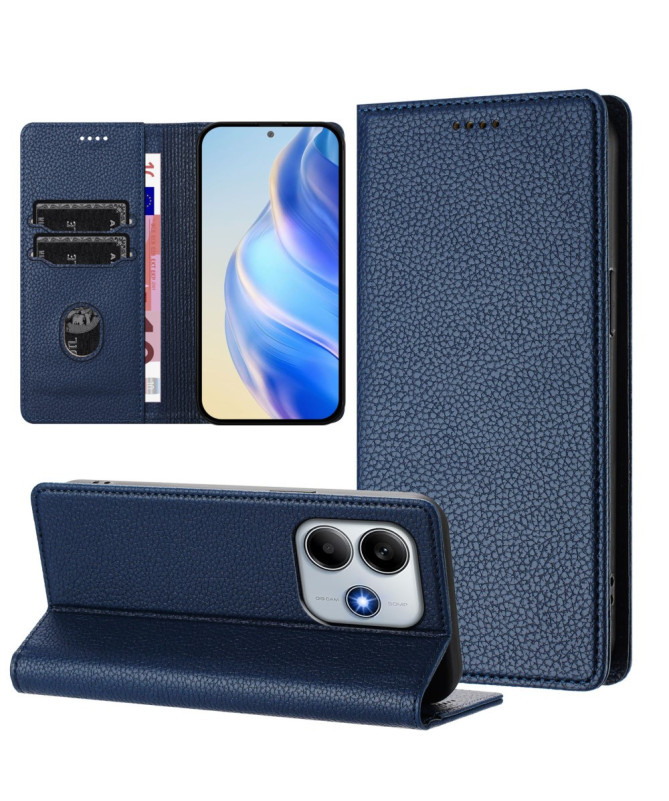 Housse Xiaomi Redmi Note 14 4G Flip Cover Texture Grainée