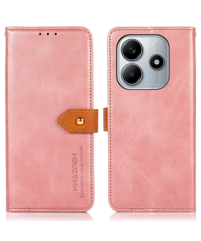 Housse Xiaomi Redmi Note 14 4G KHAZNEH Folio Flip