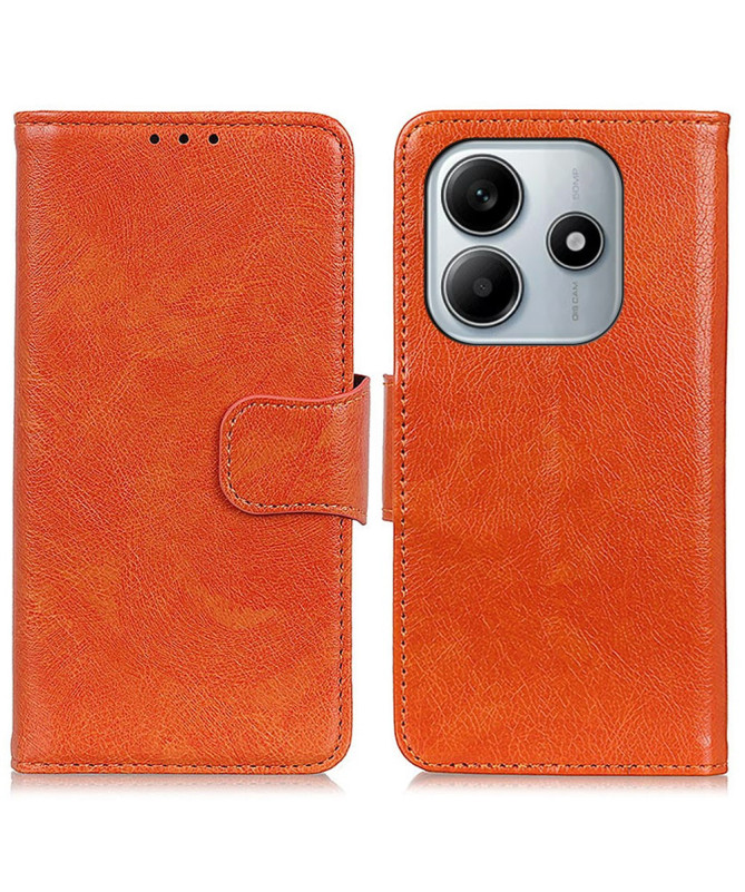 Housse Xiaomi Redmi Note 14 4G Style Cuir Vieilli