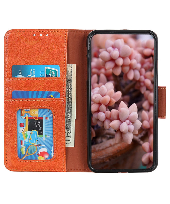 Housse Xiaomi Redmi Note 14 4G Style Cuir Vieilli