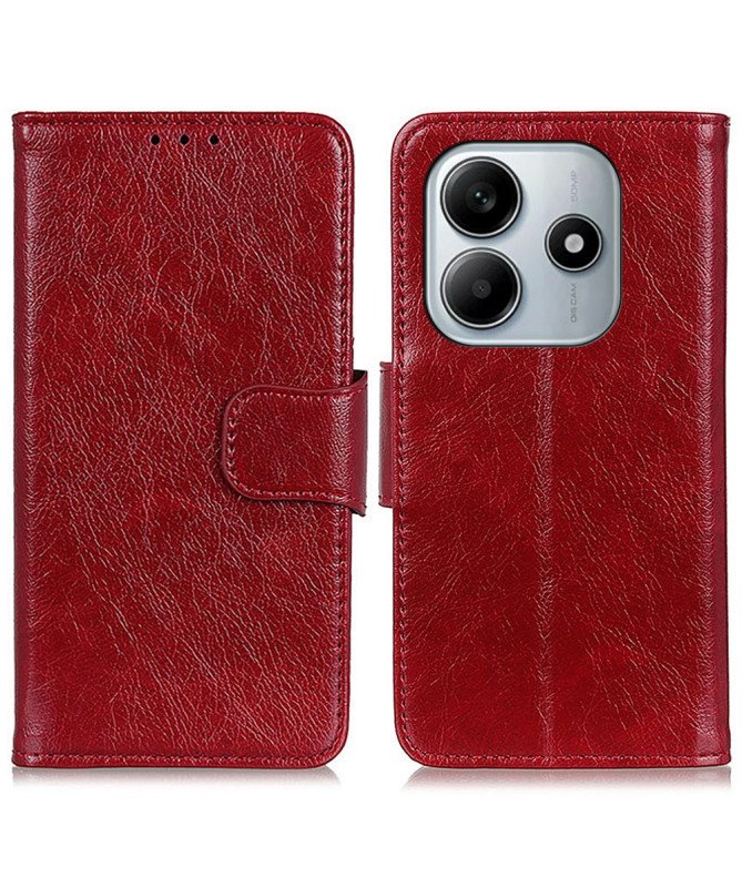 Housse Xiaomi Redmi Note 14 4G Style Cuir Vieilli