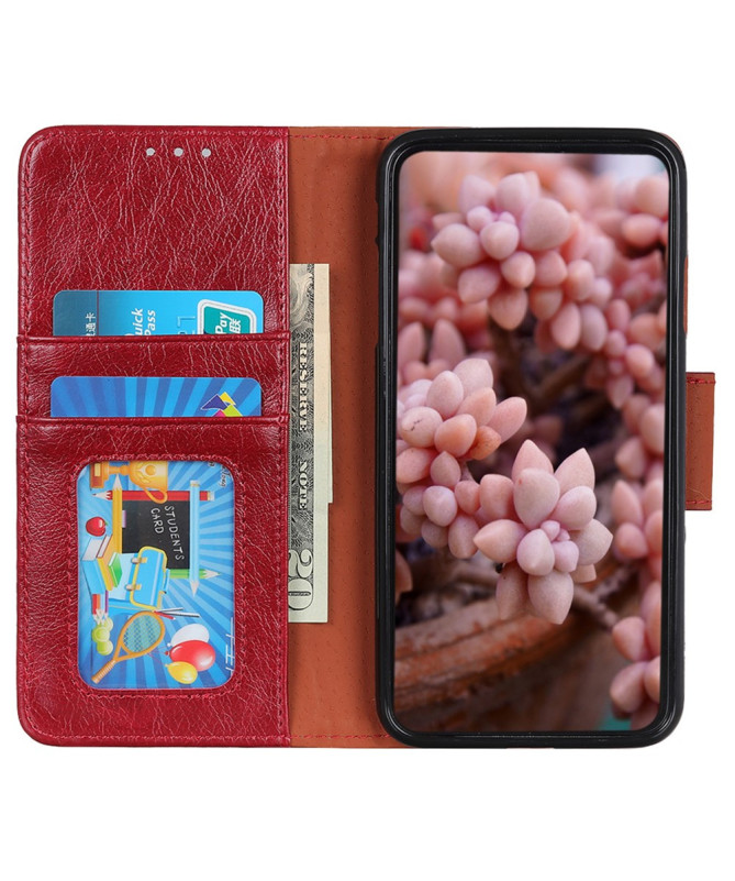 Housse Xiaomi Redmi Note 14 4G Style Cuir Vieilli