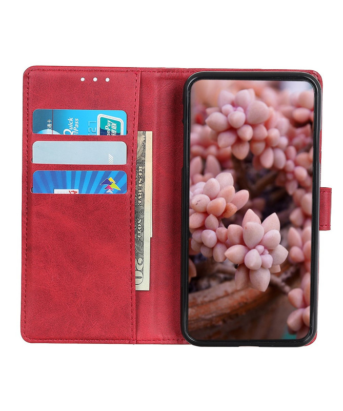 Housse Xiaomi Redmi Note 14 4G Marius effet cuir mat