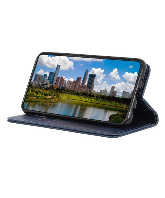 Housse Xiaomi Redmi Note 14 4G Simone Flip simili cuir vieilli