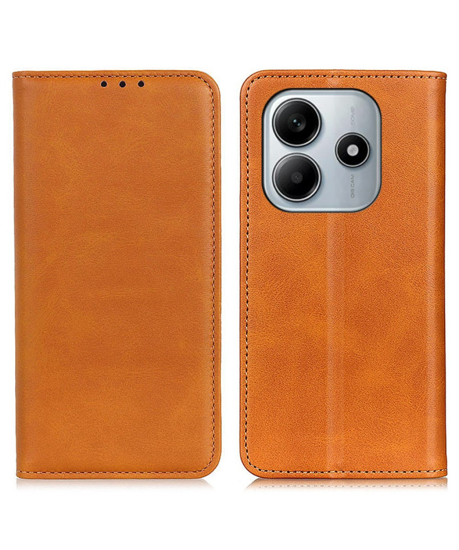 Housse Xiaomi Redmi Note 14 4G Simone Flip simili cuir vieilli