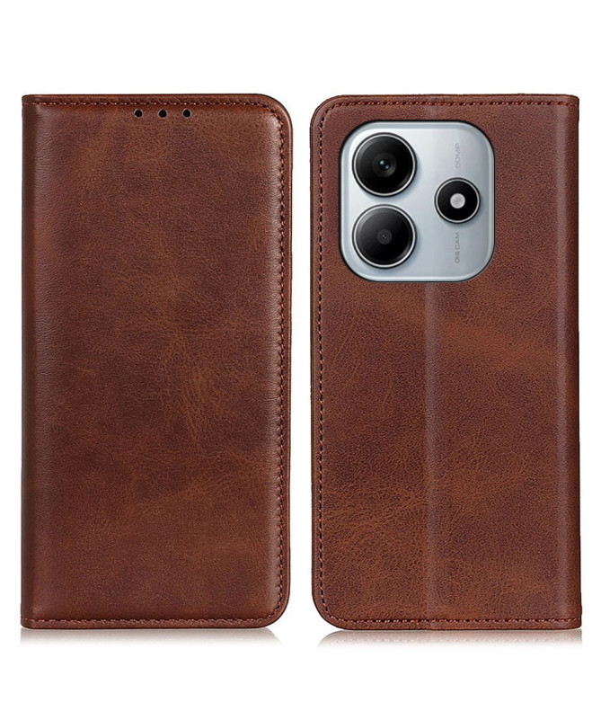 Housse Xiaomi Redmi Note 14 4G Simone Flip simili cuir vieilli