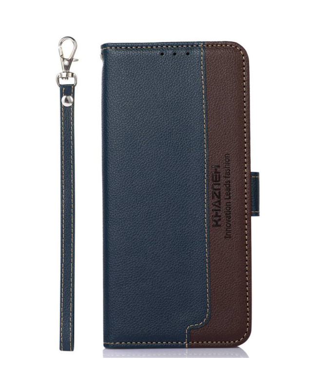 Housse Xiaomi Redmi Note 14 4G KHAZNEH coutures apparentes