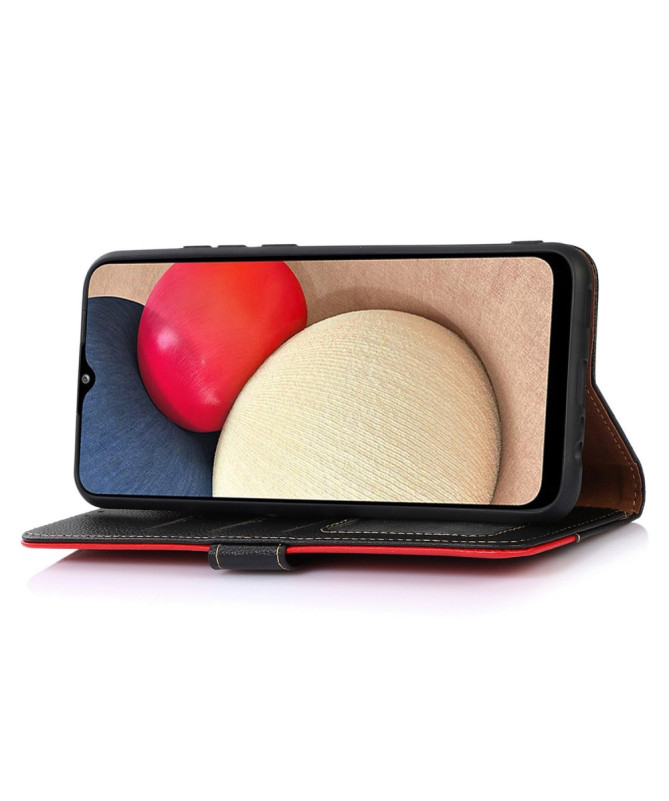 Housse Xiaomi Redmi Note 14 4G KHAZNEH coutures apparentes