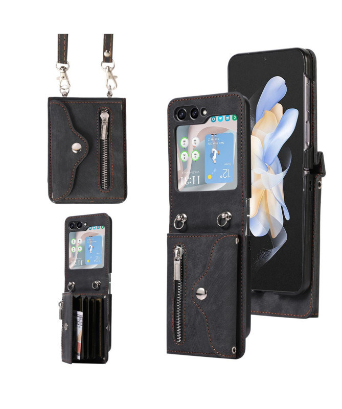 Portae | Housse Samsung Galaxy Z Flip 5 Portefeuille RFID