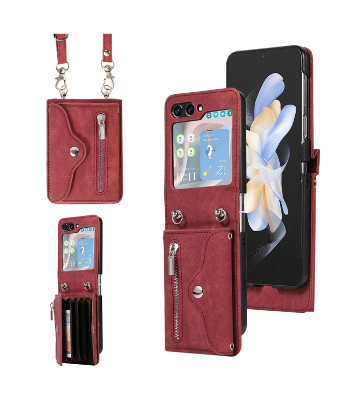 Portae | Housse Samsung Galaxy Z Flip 5 Portefeuille RFID