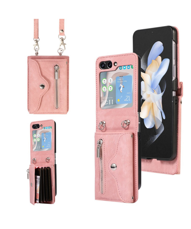 Portae | Housse Samsung Galaxy Z Flip 5 Portefeuille RFID