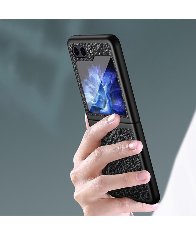 Vienna | Coque Samsung Galaxy Z Flip 5 Cuir Texturé