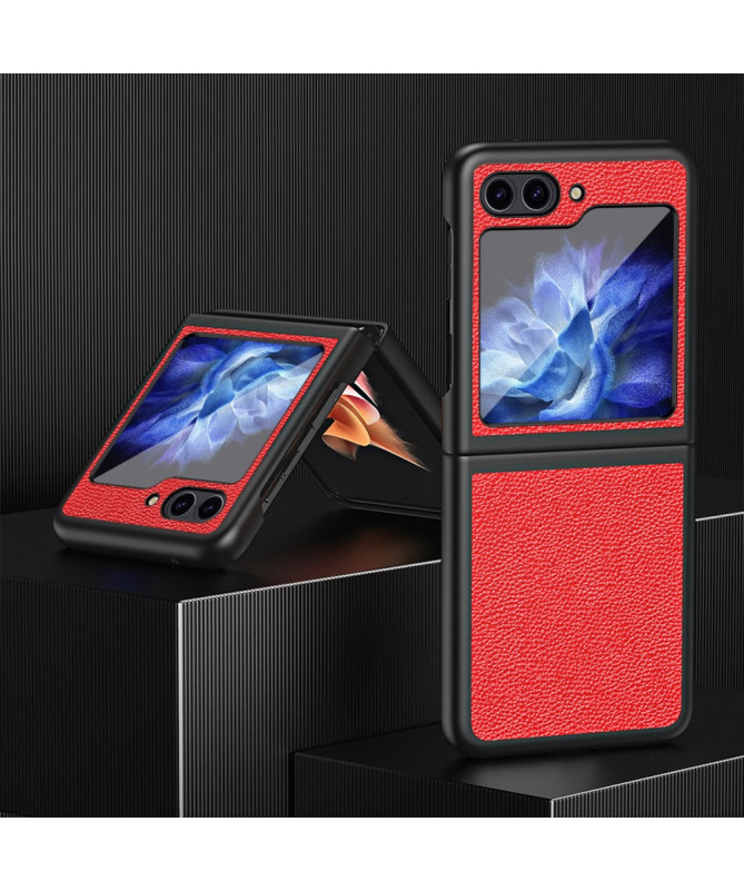 Vienna | Coque Samsung Galaxy Z Flip 5 Cuir Texturé