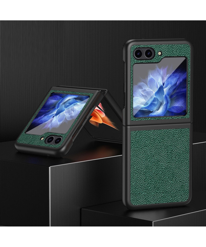 Vienna | Coque Samsung Galaxy Z Flip 5 Cuir Texturé