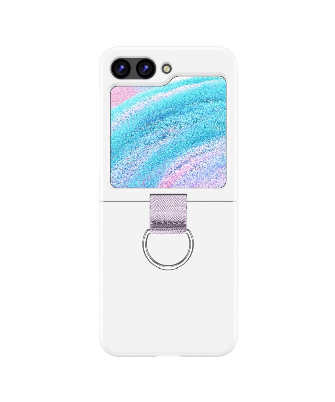 Coque Samsung Galaxy Z Flip 5 Rigide avec Anneau en D