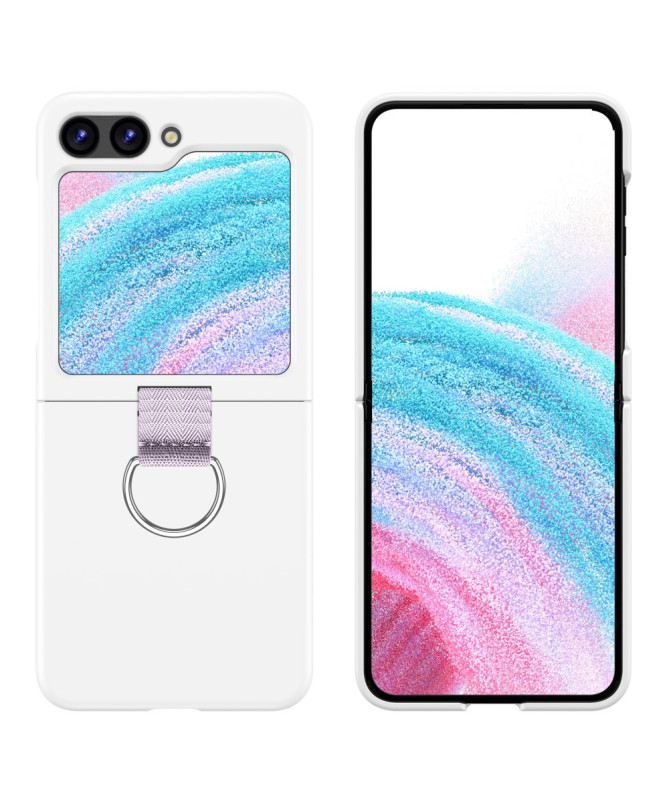 Coque Samsung Galaxy Z Flip 5 Rigide avec Anneau en D