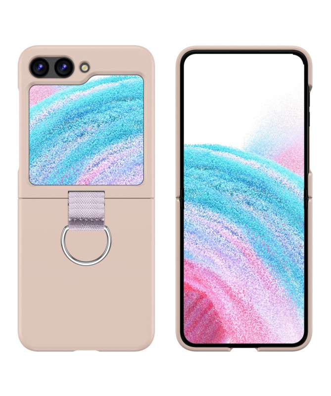 Coque Samsung Galaxy Z Flip 5 Rigide avec Anneau en D
