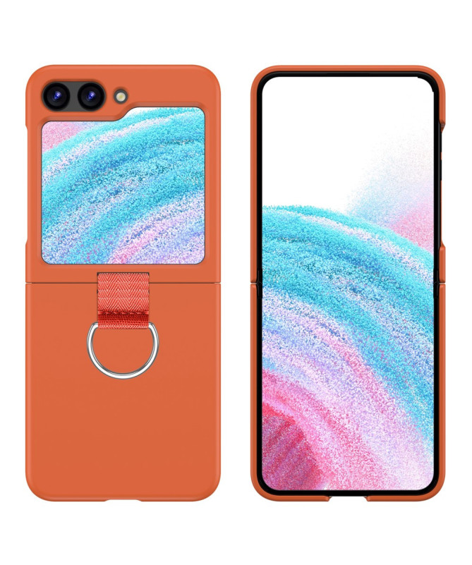 Coque Samsung Galaxy Z Flip 5 Rigide avec Anneau en D