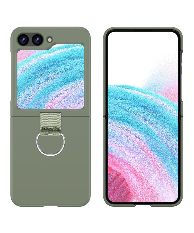 Coque Samsung Galaxy Z Flip 5 Rigide avec Anneau en D