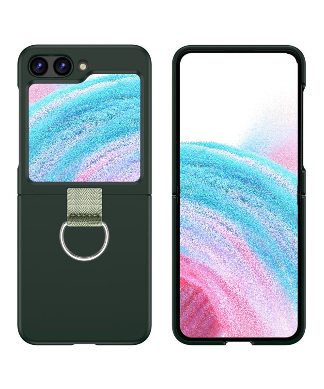 Coque Samsung Galaxy Z Flip 5 Rigide avec Anneau en D