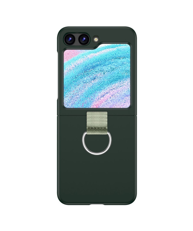 Coque Samsung Galaxy Z Flip 5 Rigide avec Anneau en D