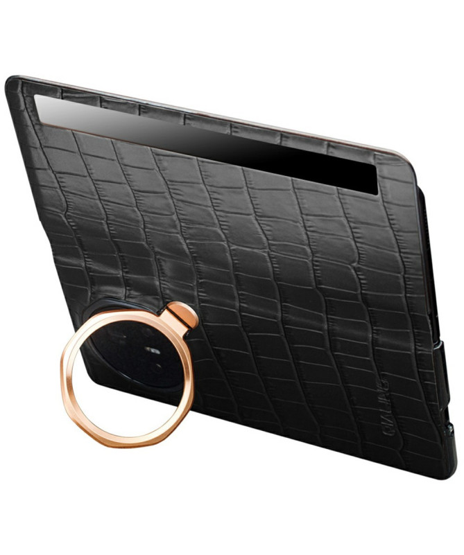 Housse Honor Magic V3 Smart View Cuir Effet Peau de crocodile